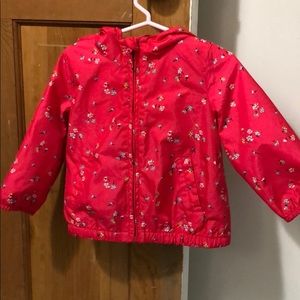 Toddler Pink Gap Raincoat like New Condition